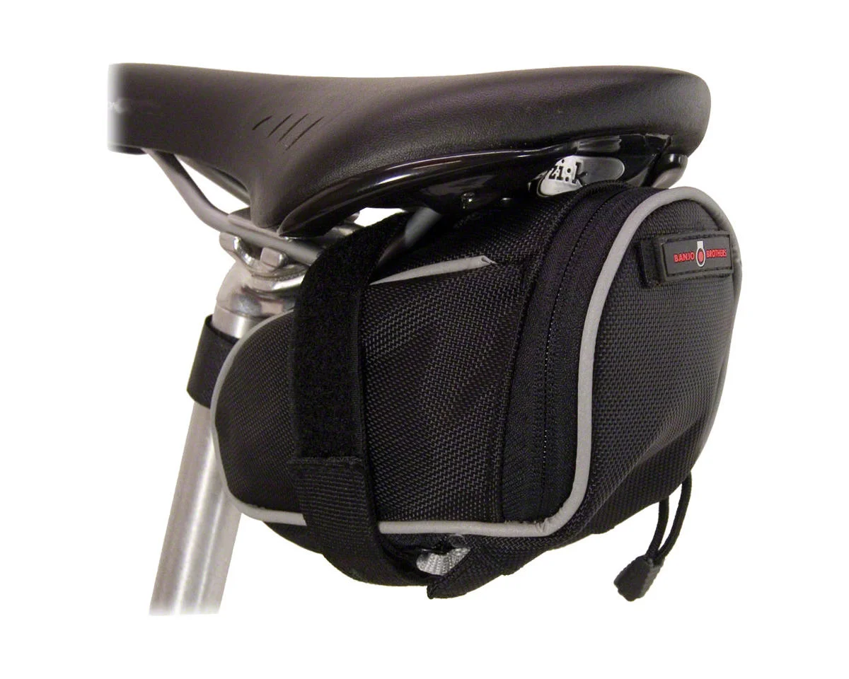 Banjo Brothers Deluxe Saddle Bag (Black) (M)